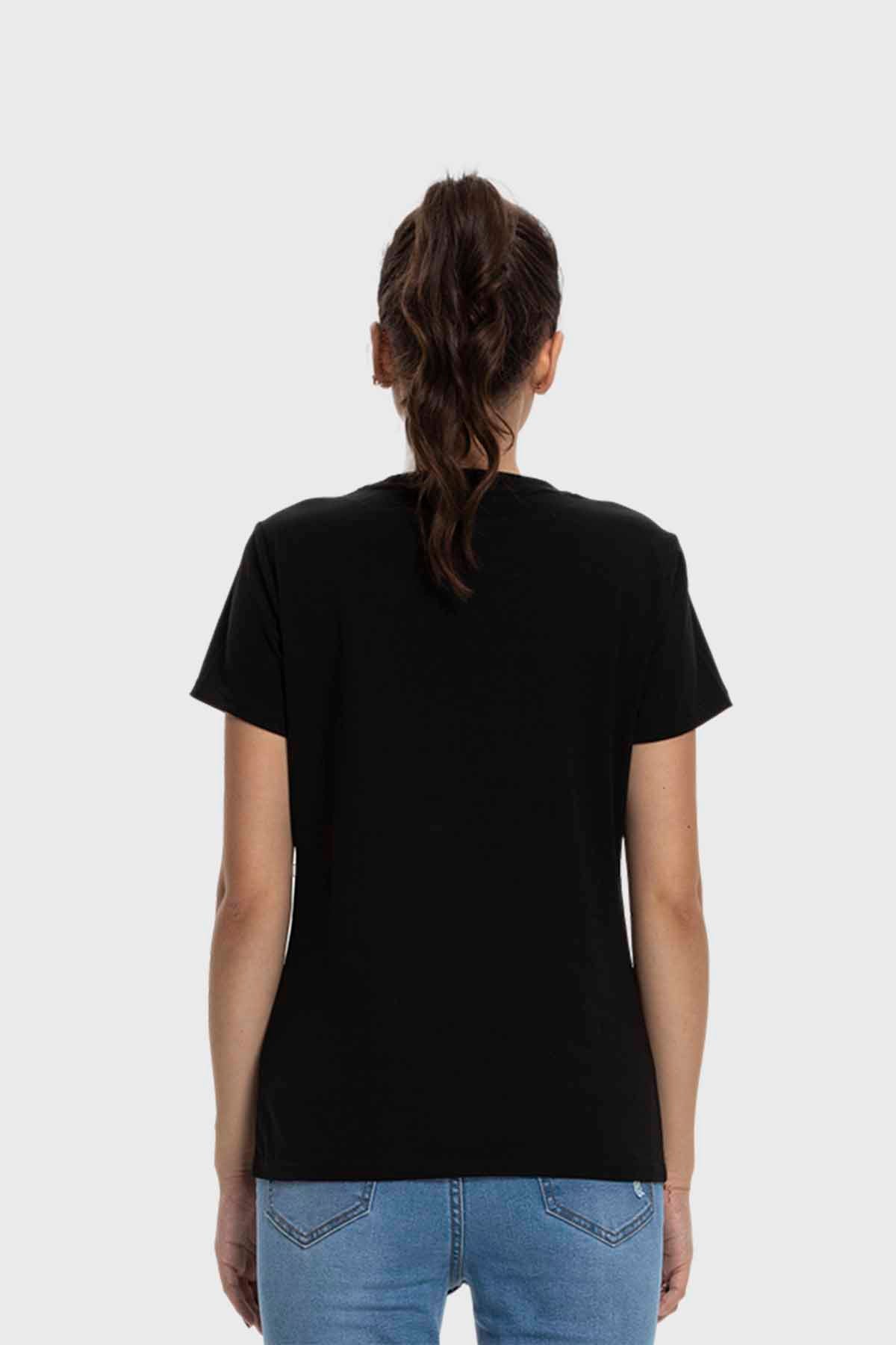 Polera Mujer Mickey Y Sus Amigos Negro Ii