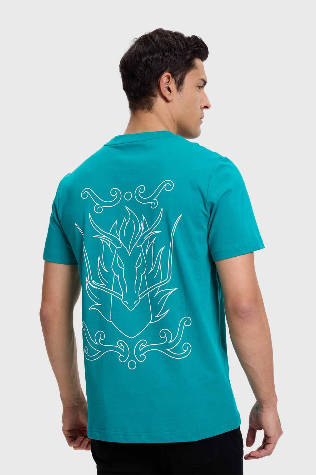 Polera Caballeros Del Zodiaco Shiryu Verde