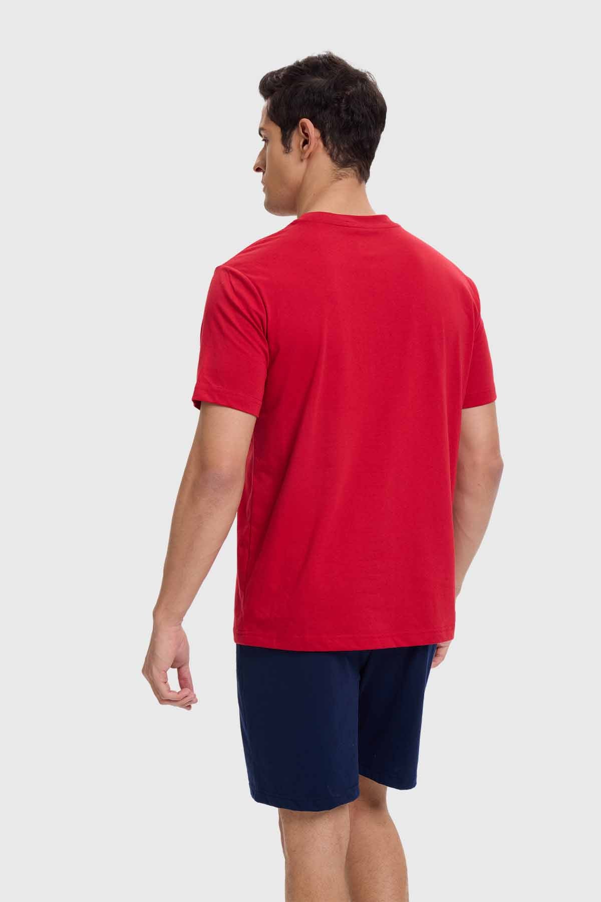 Pijama Hombre Sasuke Rojo Oscuro