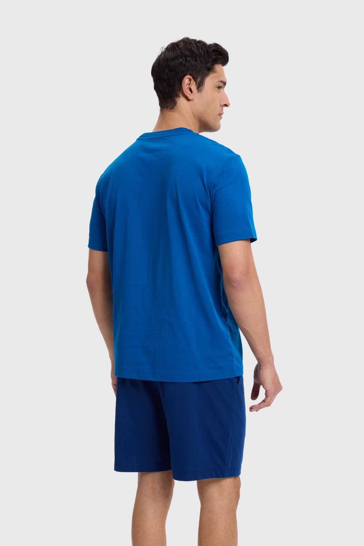 Pijama Hombre Rick And Morty Azul Oscuro