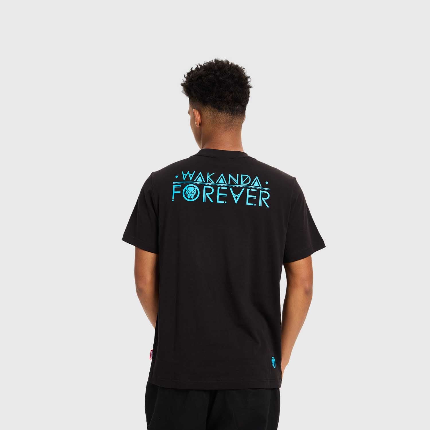 Polera Avengers Black Panther Wakanda Negro