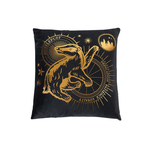 Cojín Hufflepuff Negro