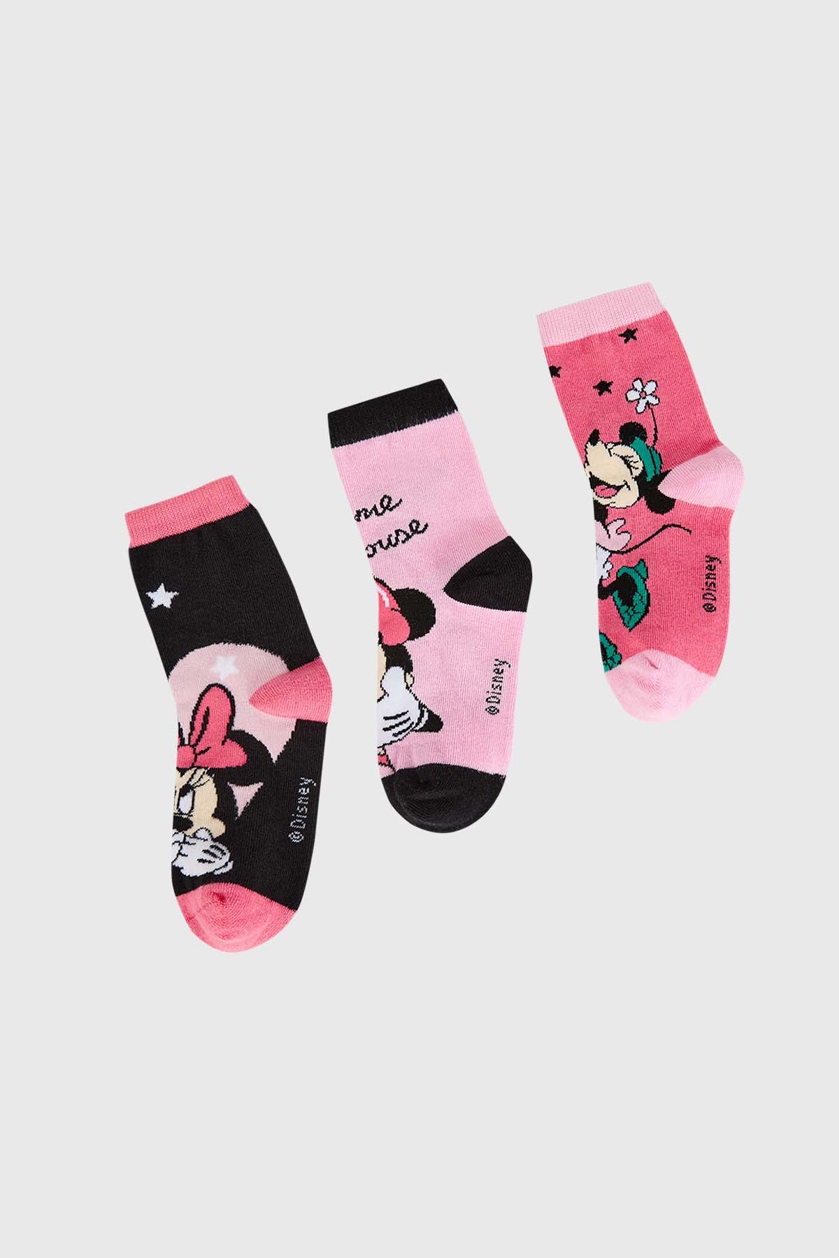 Calcetín De Vestir Minnie Mouse Rosado