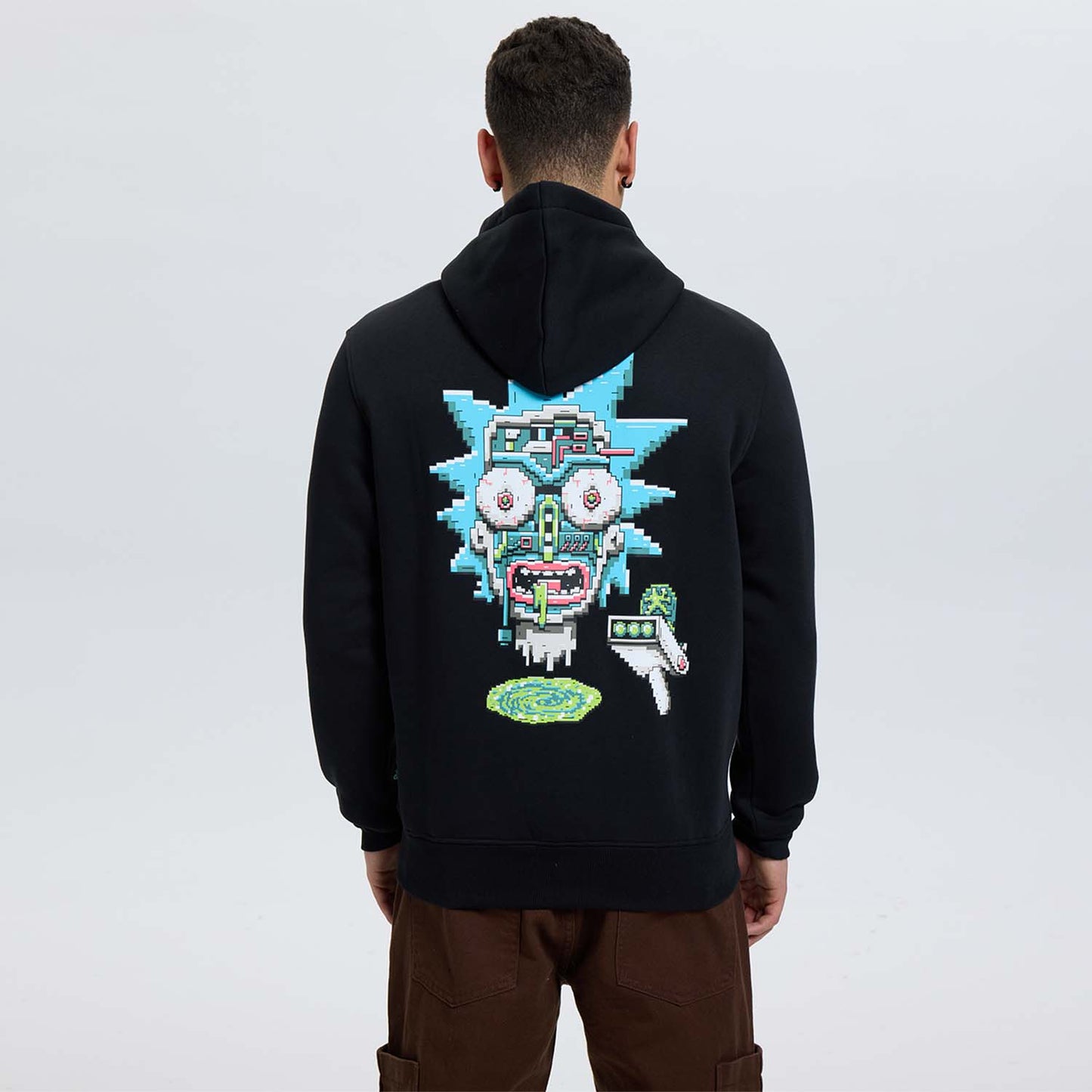 Polerón Hombre Rick & Morty Negro I