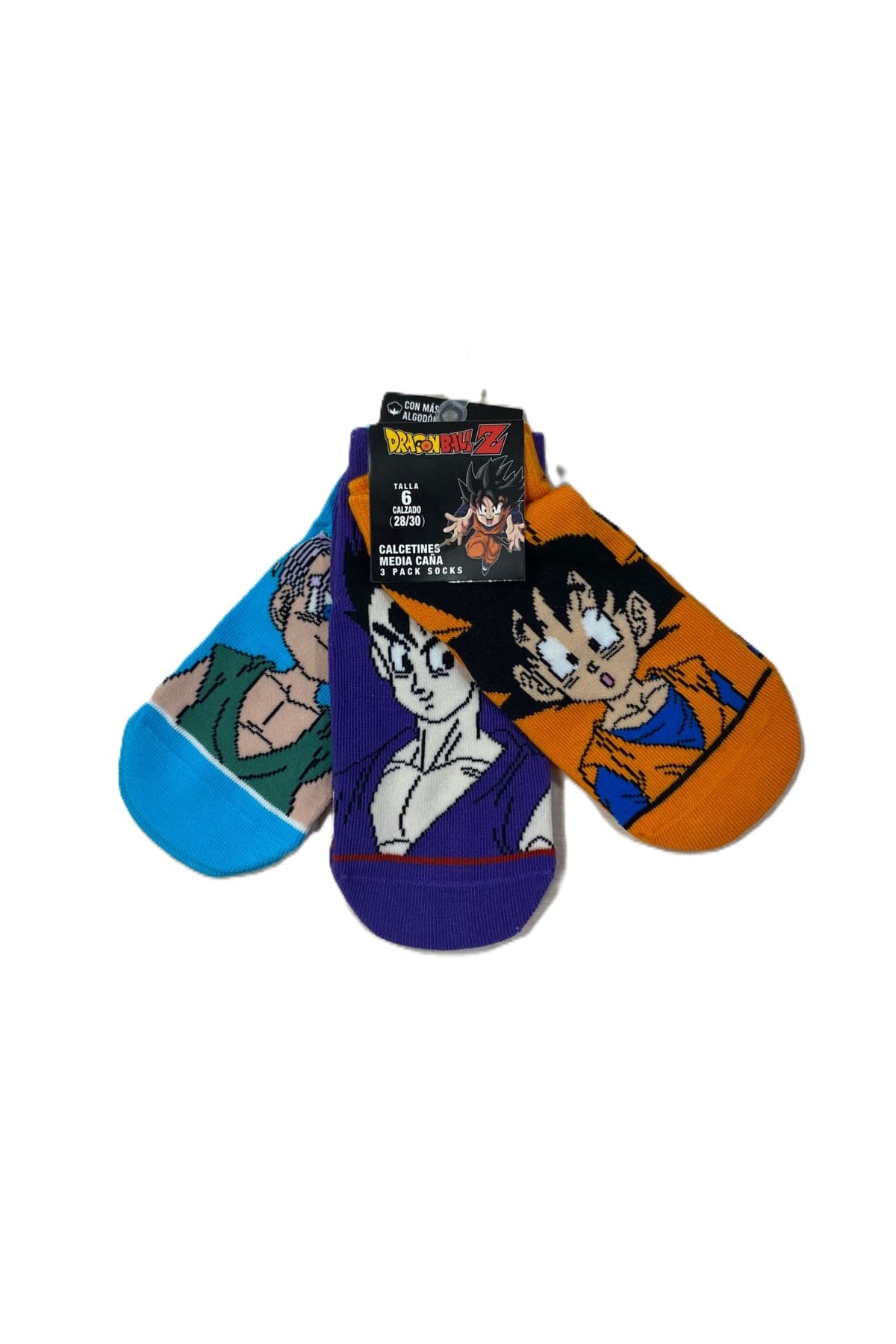 Calceta Tripack Dragon Ball Z