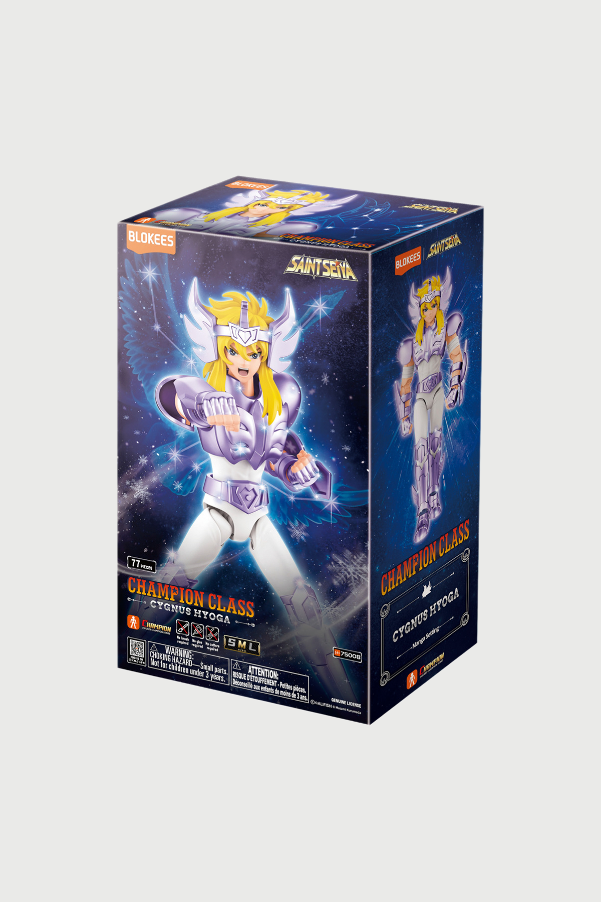 Blokees Cygnus Hyoga Saint Seiya Champion Class