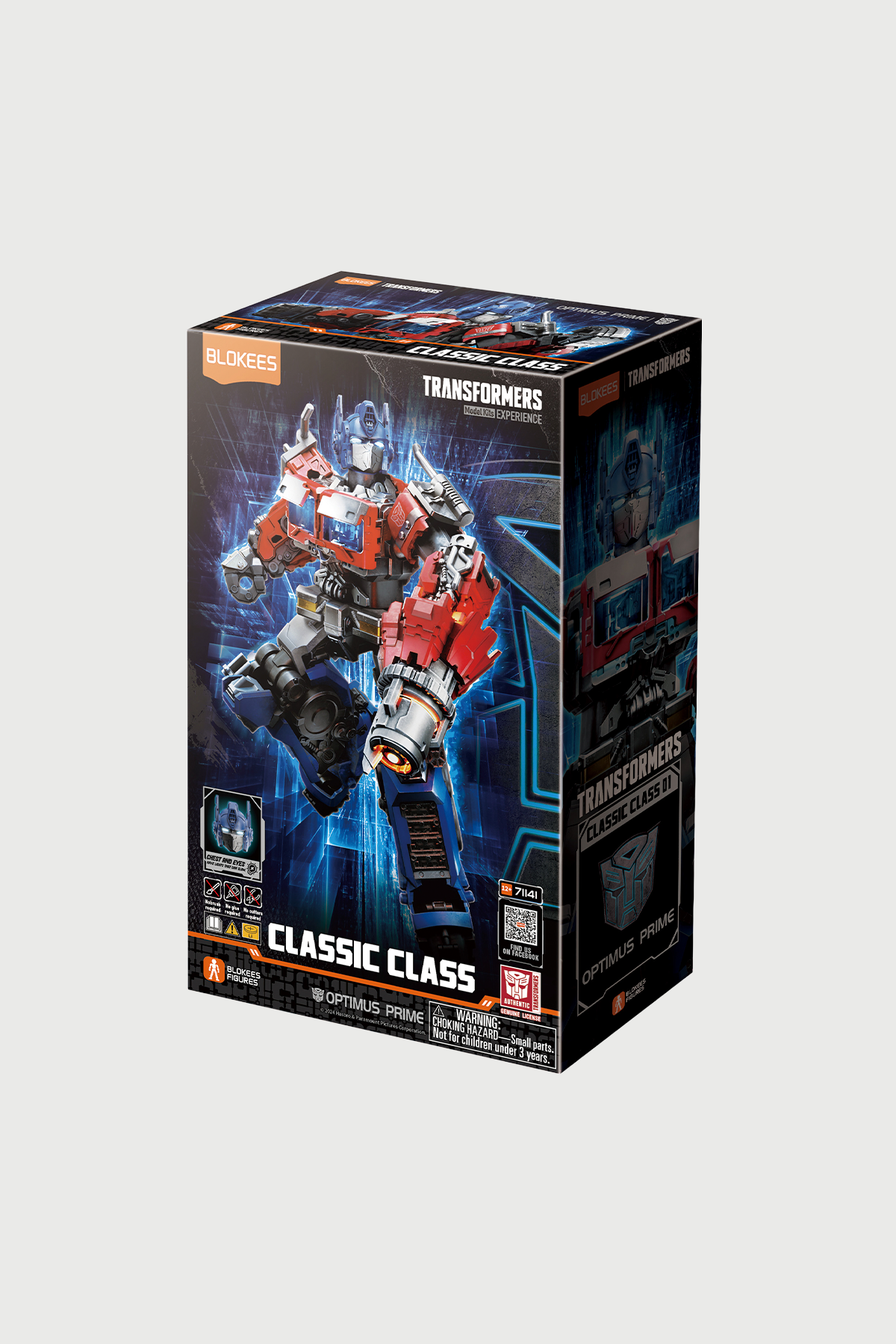 Blokees Optimus Prime Transformers Champion Class