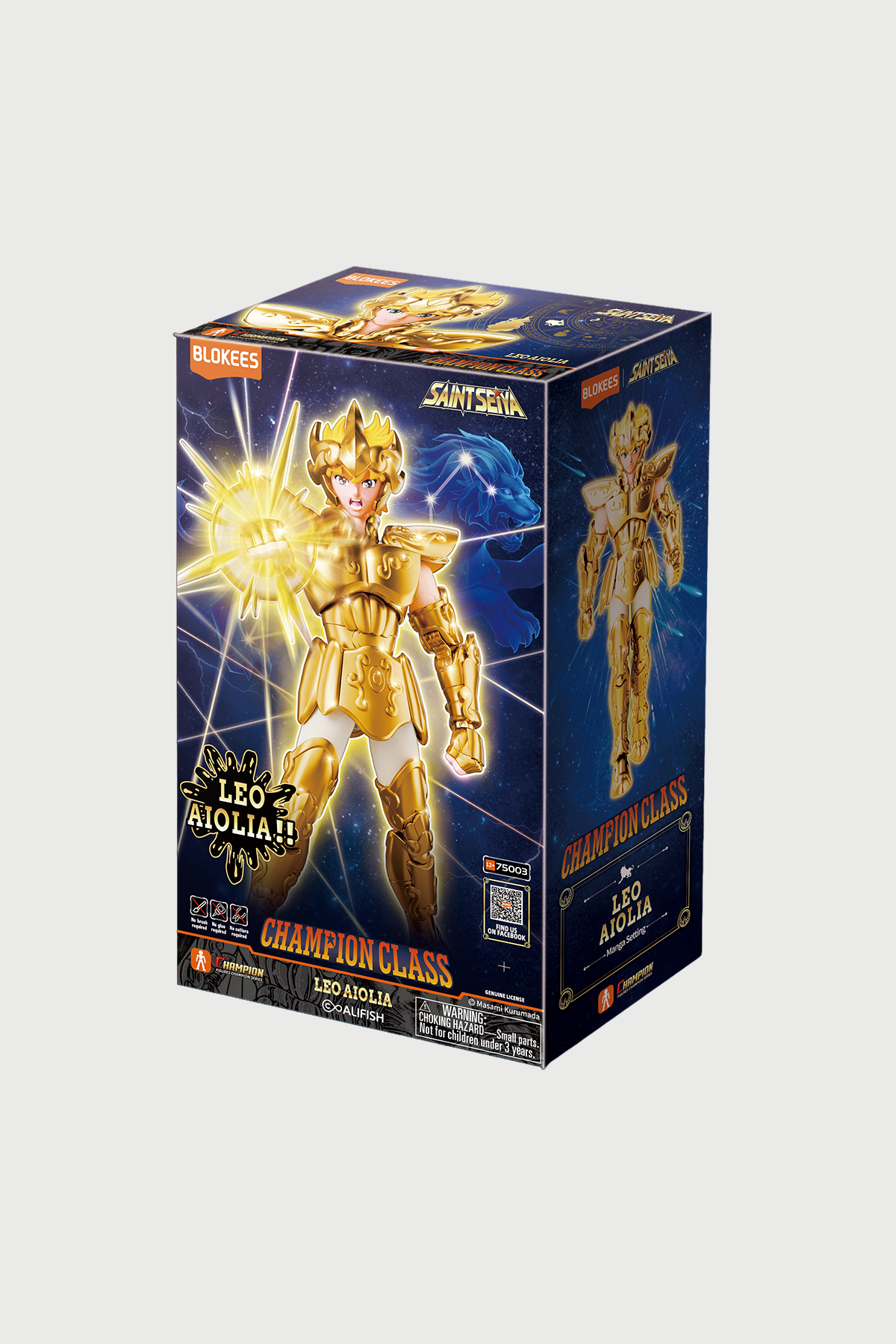 Blokees Leo Aiolia Saint Seiya Champion Class