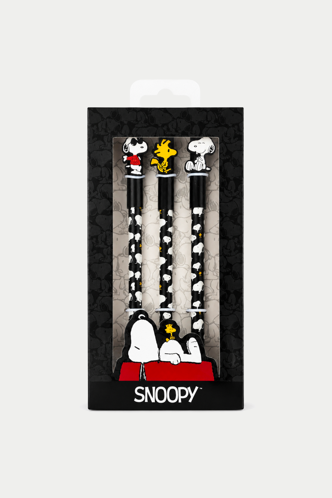 Set de 3 Bolígrafos Snoopy