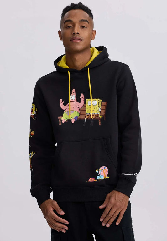 Polerón Bob Esponja Negro