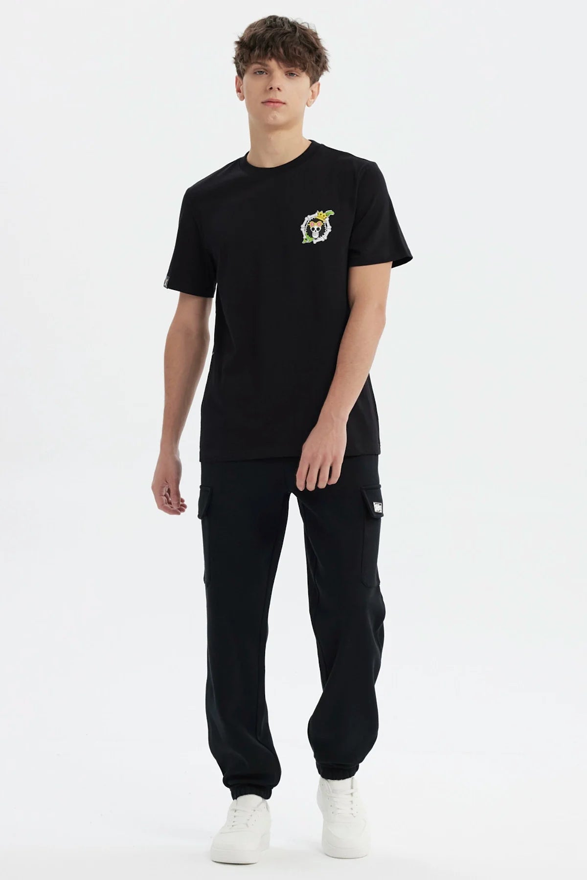 Polera One Piece Negra