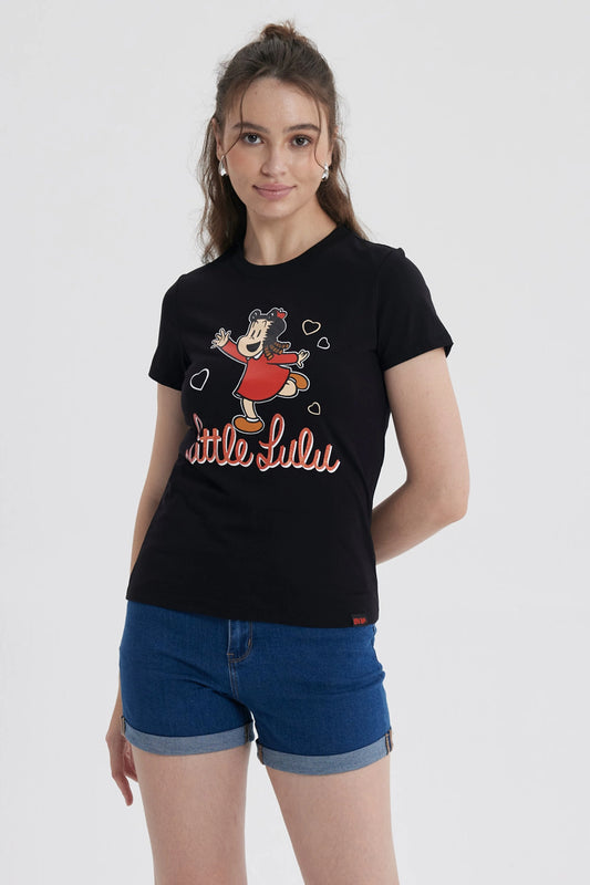 Polera Pequeña Lulú Negra
