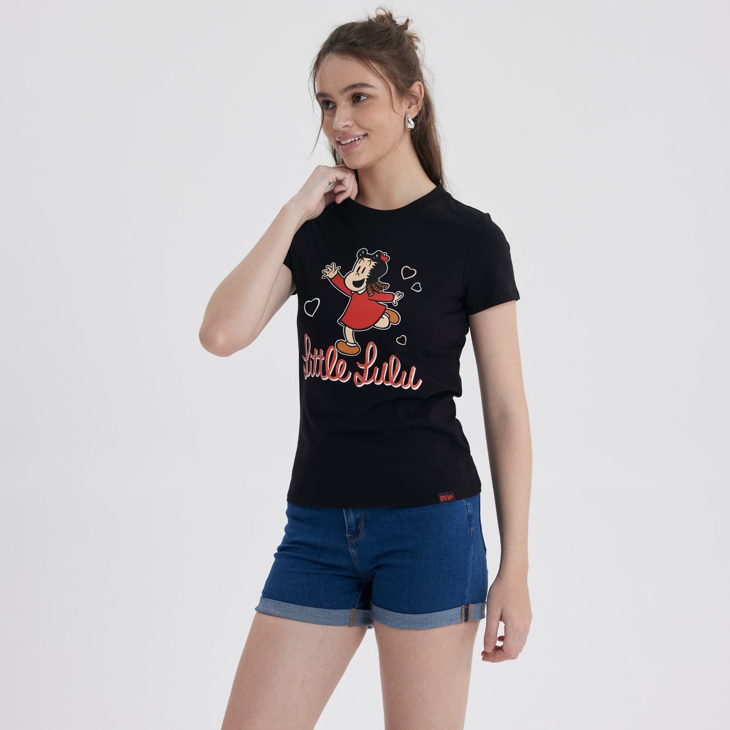 Polera Pequeña Lulú Negra