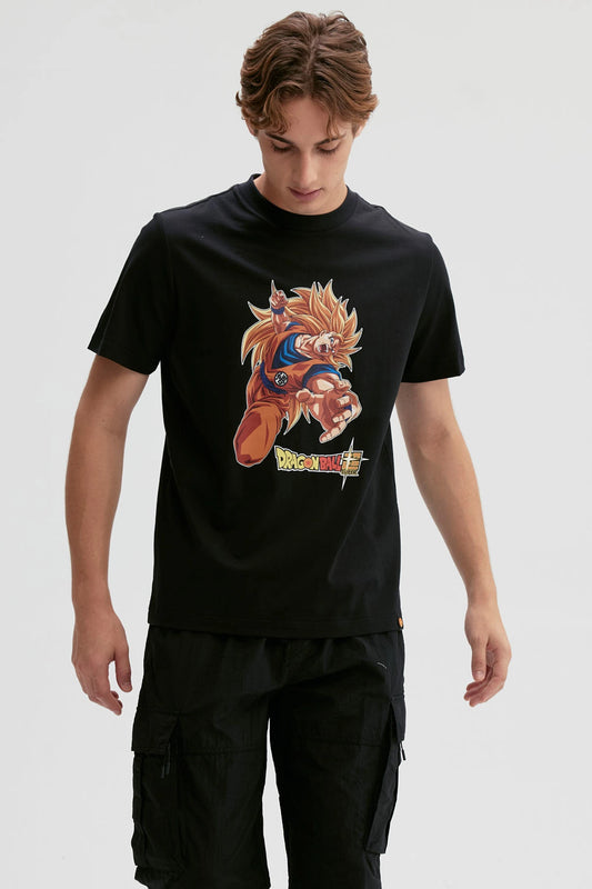 Polera Dragon Ball Goku Negro