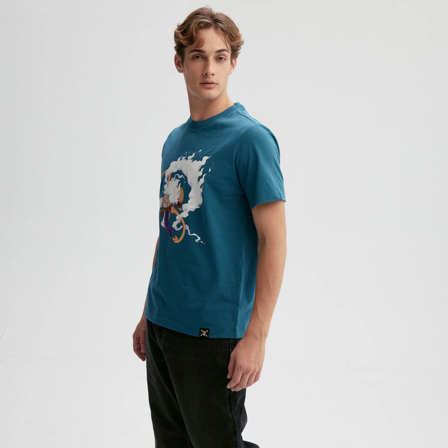 Polera One Piece Monkey D. Luffy Gear 5 Petróleo