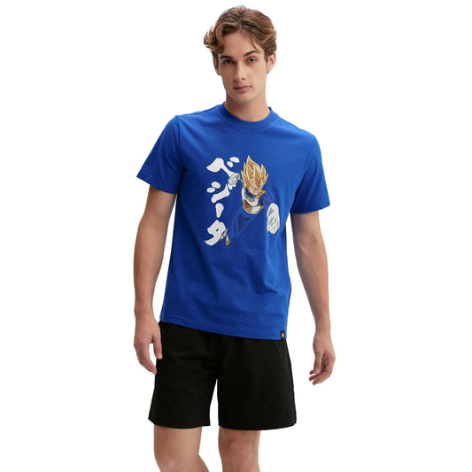 Polera Dragon Ball Vegeta Azul