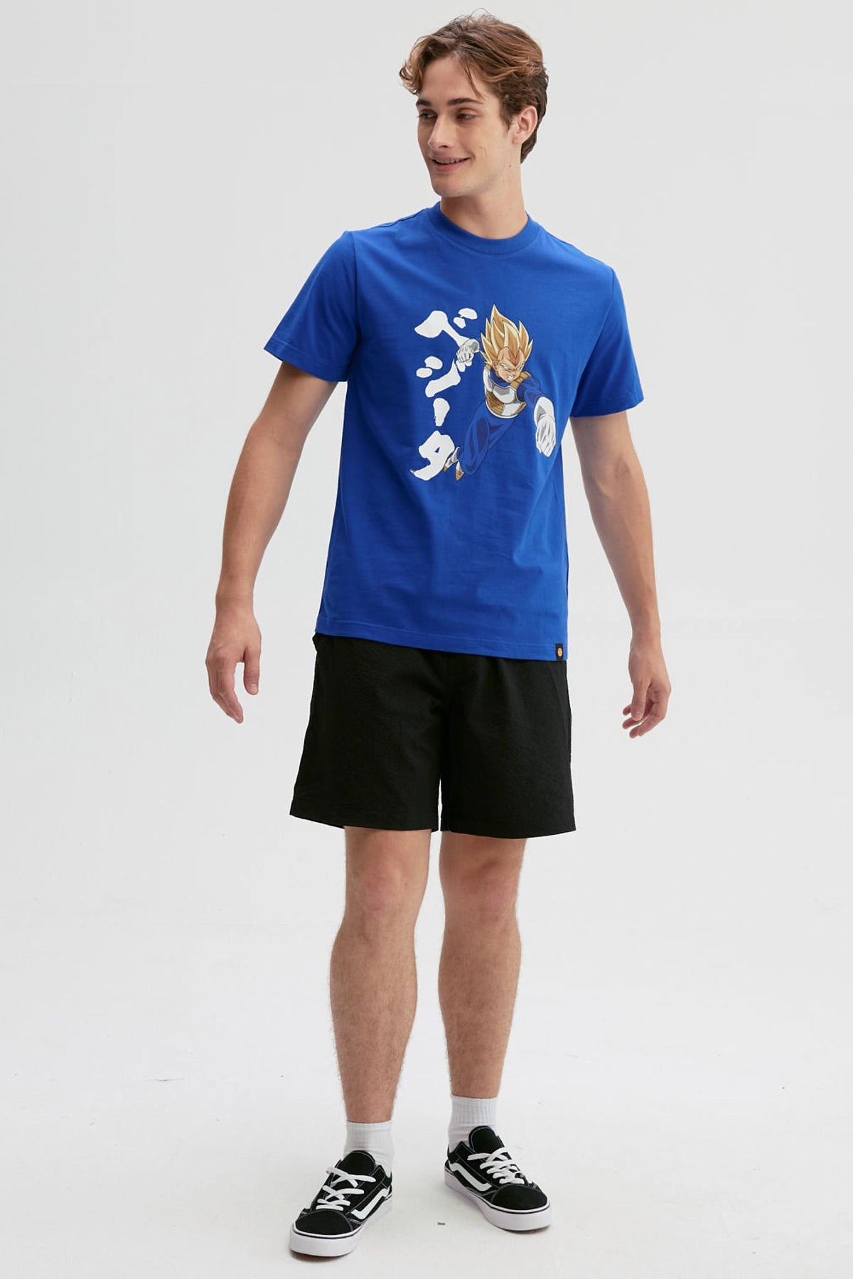 Polera Dragon Ball Vegeta Azul