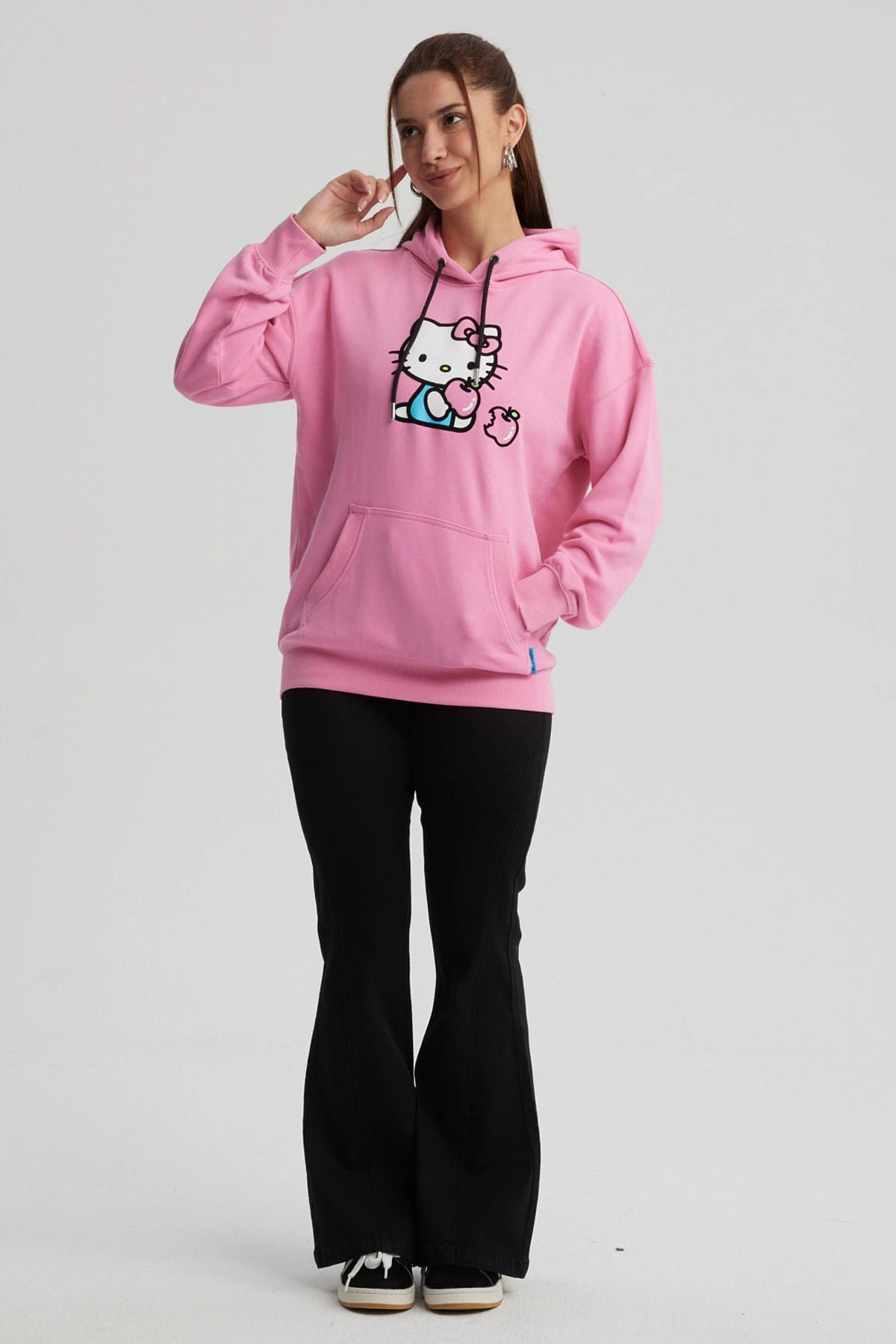 Polerón Hello Kitty Rosado