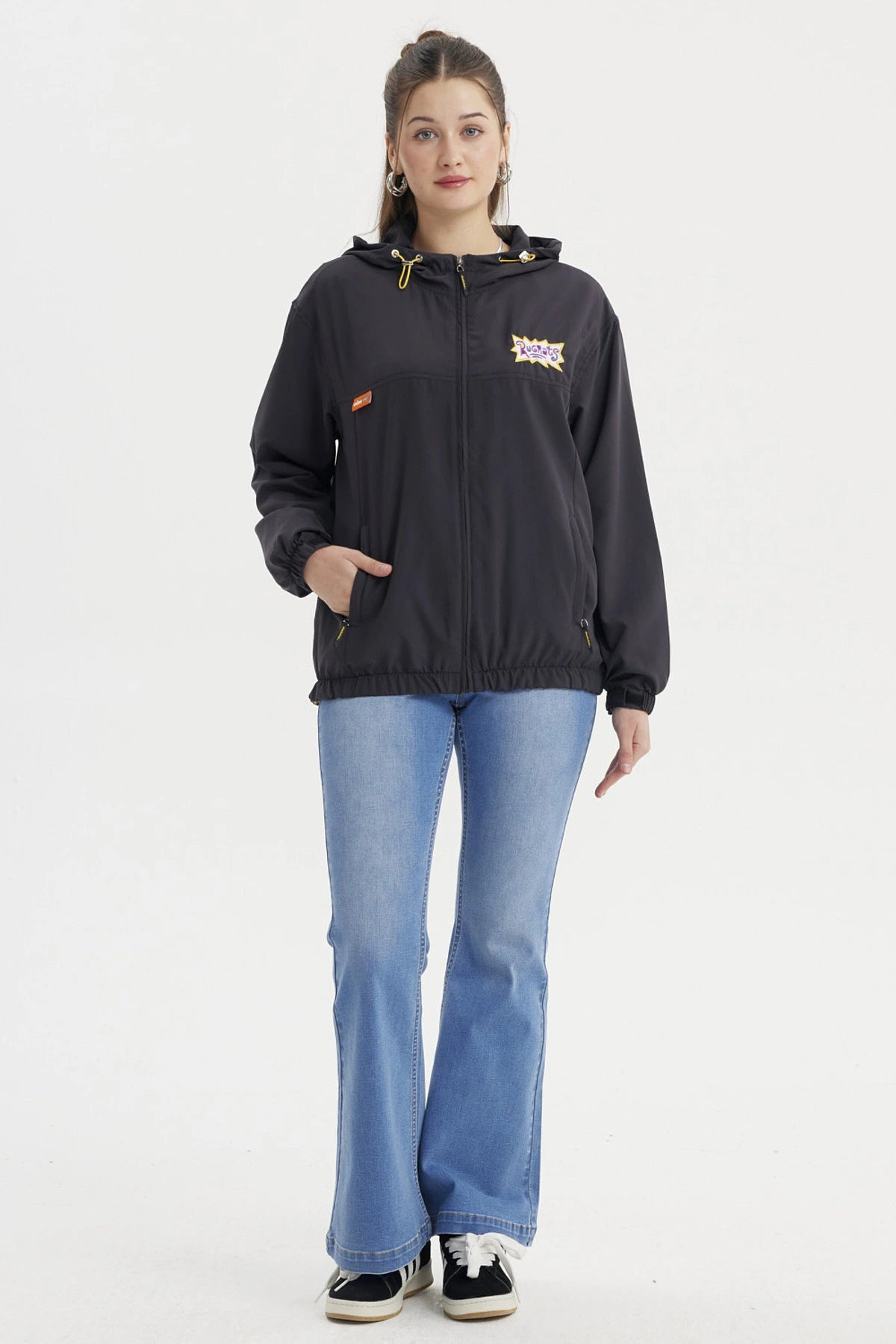 Cortavientos Rugrats Negro