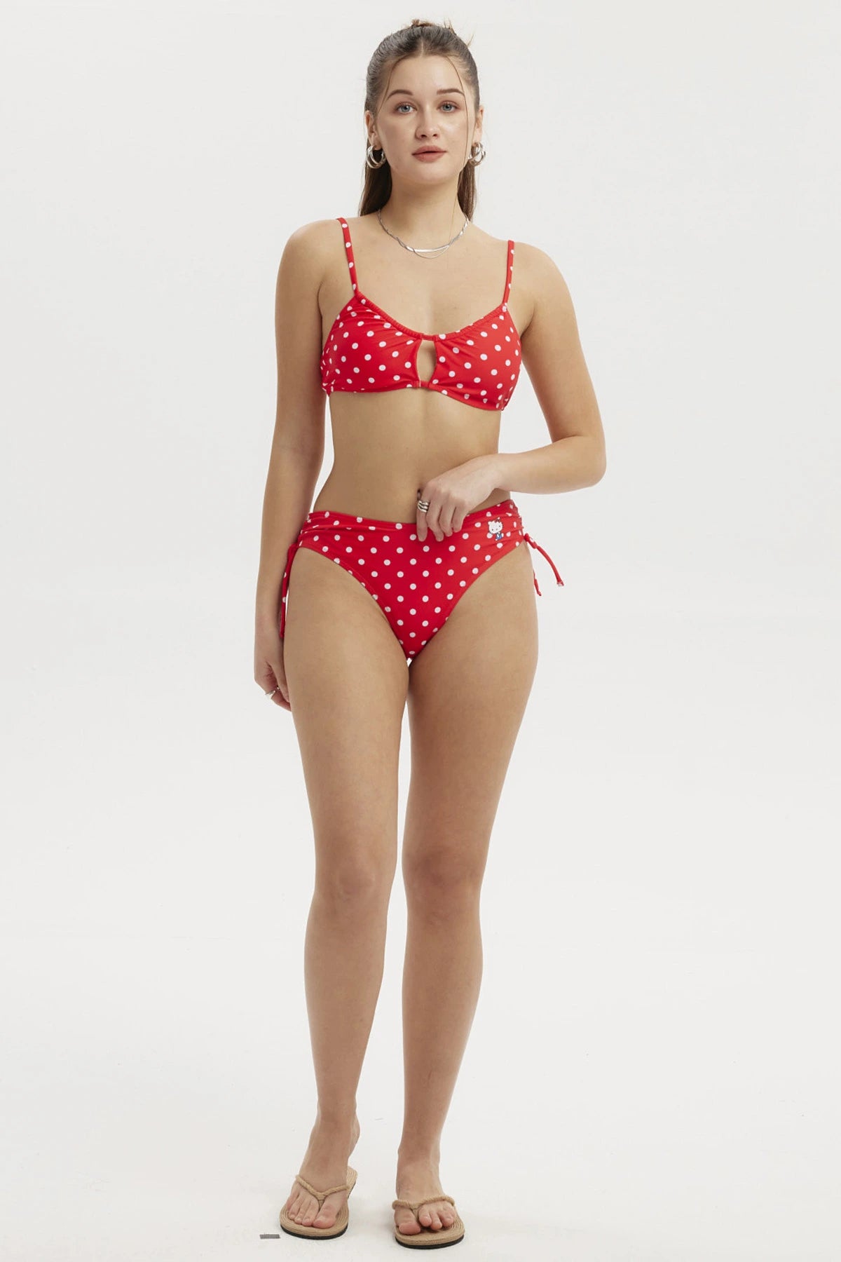 Traje De Baño Hello Kitty Rojo