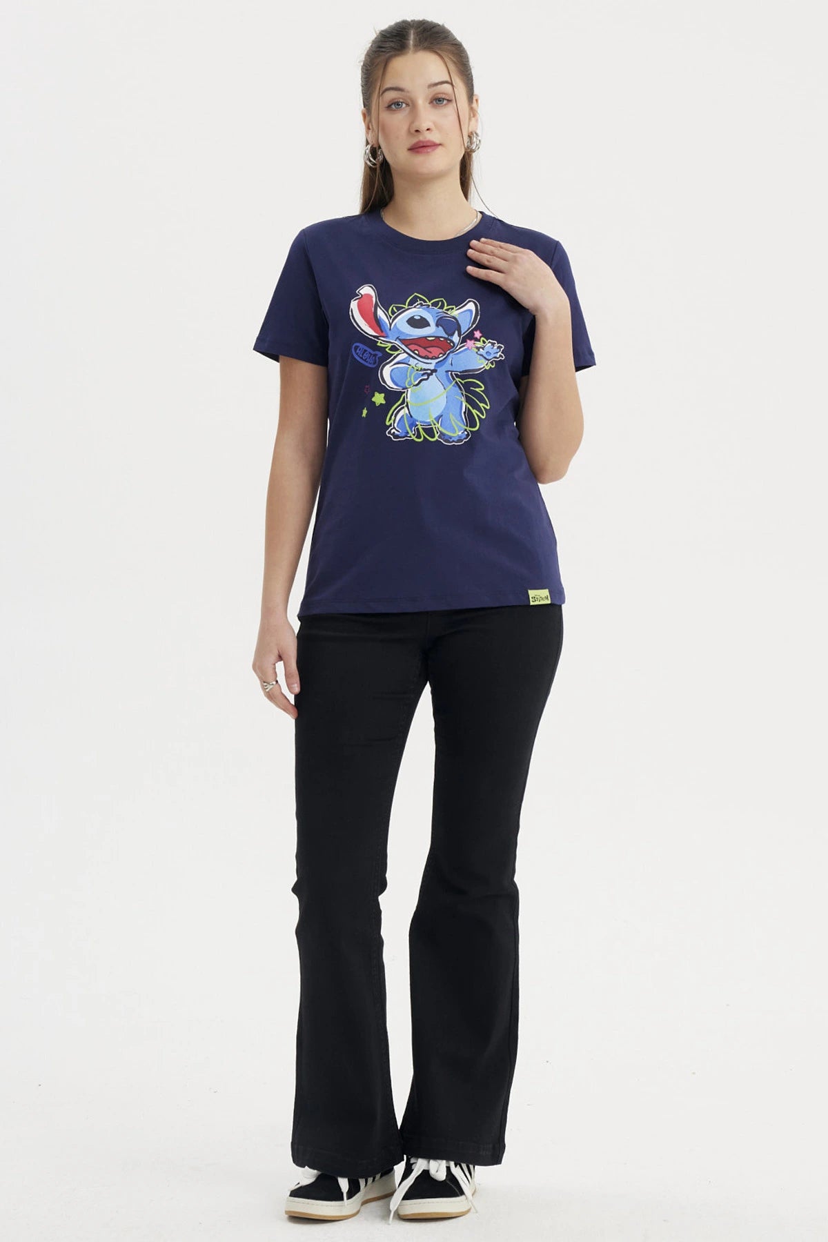 Polera Stitch Azul Marino