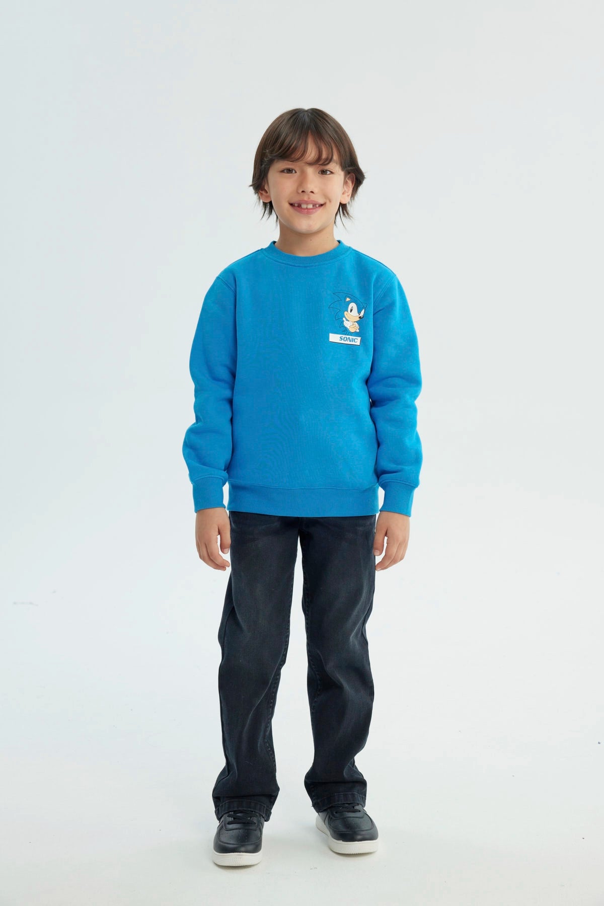 Polerón Niño Sonic Azul