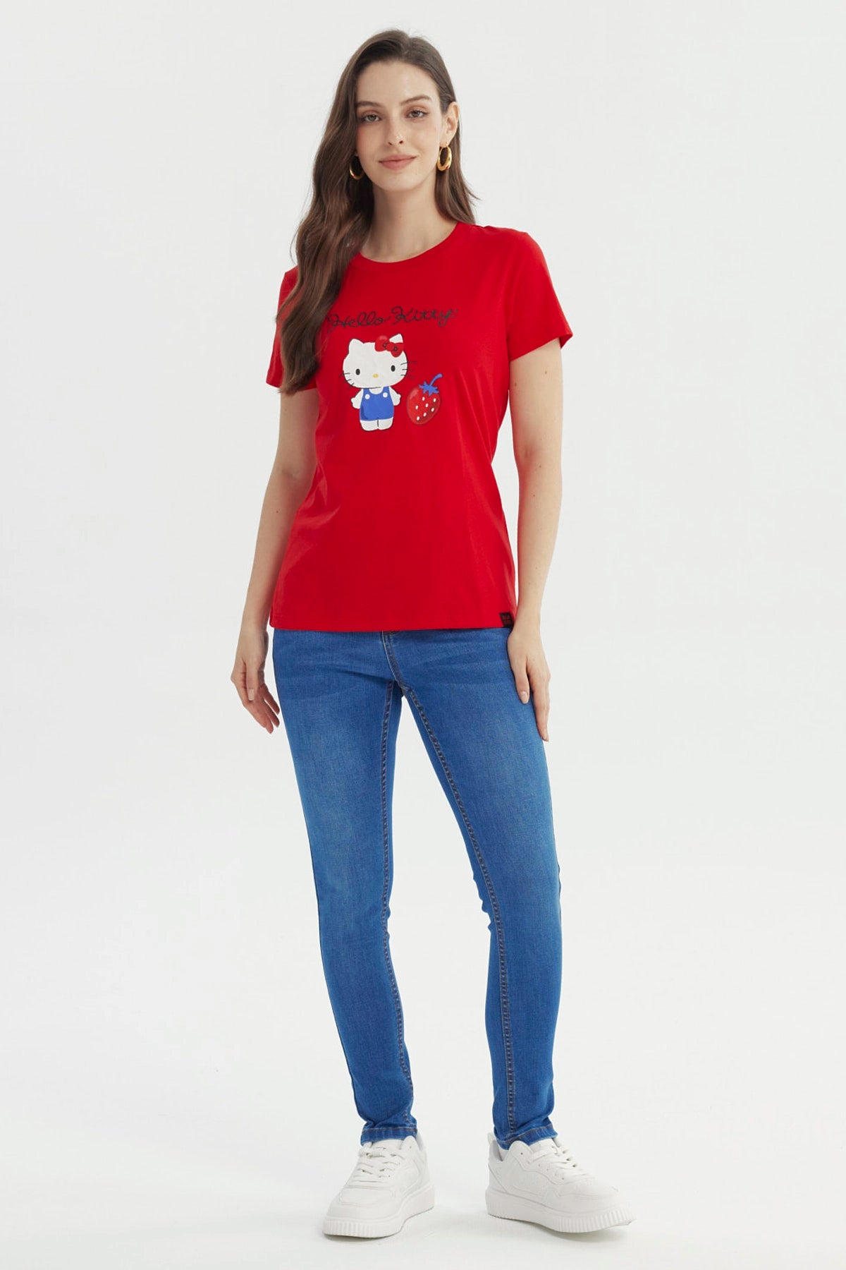 Polera Hello Kitty Roja