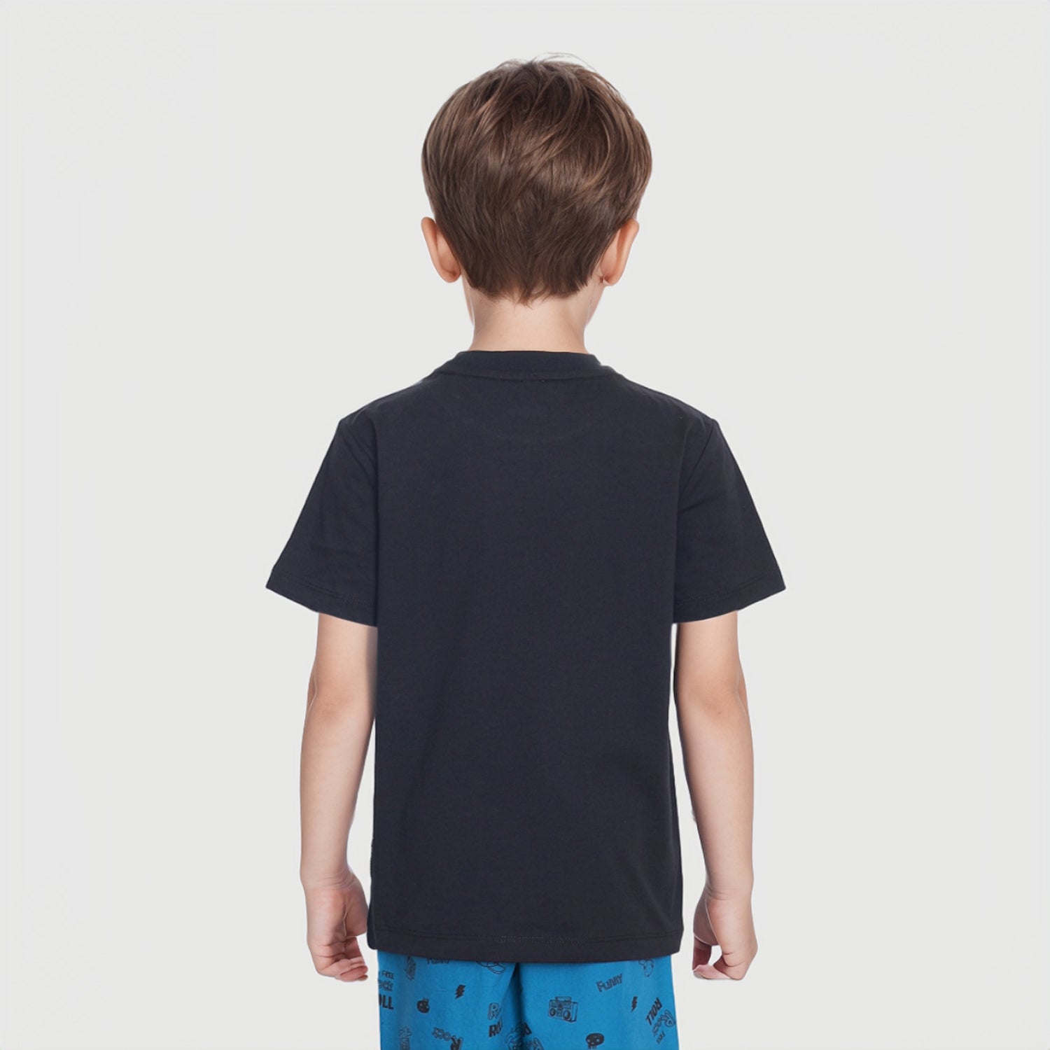 Polera Batman Print Negro