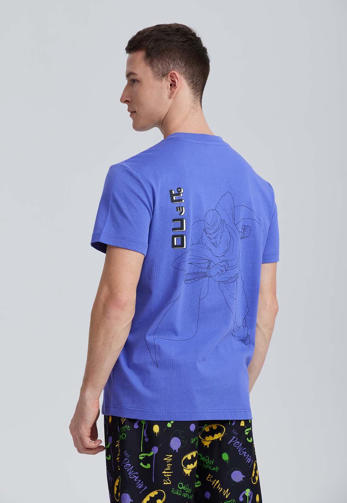Polera Dragon Ball Morado Claro