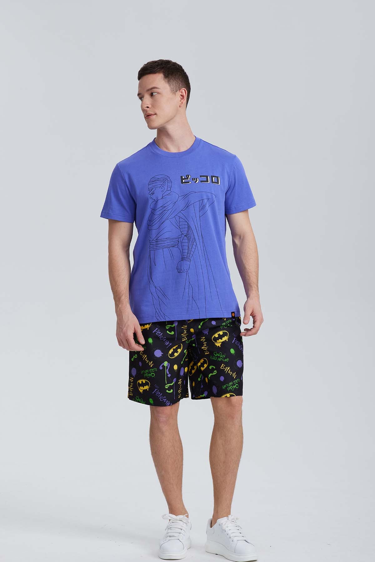 Polera Dragon Ball Morado Claro