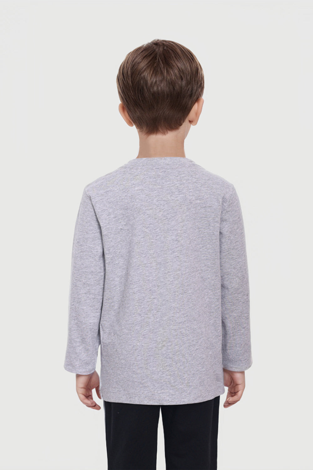 Polera Superman Gris Melange