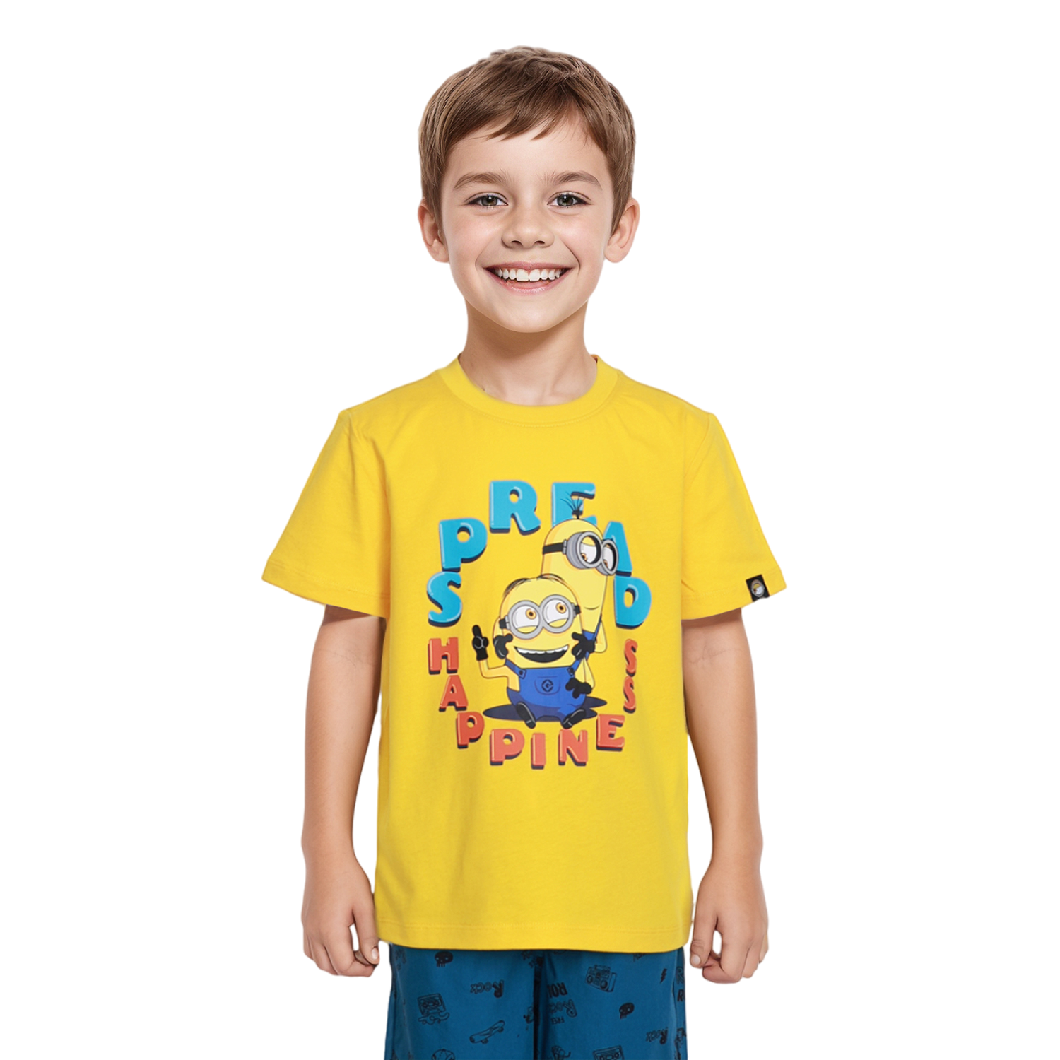 Polera Minions Amarillo