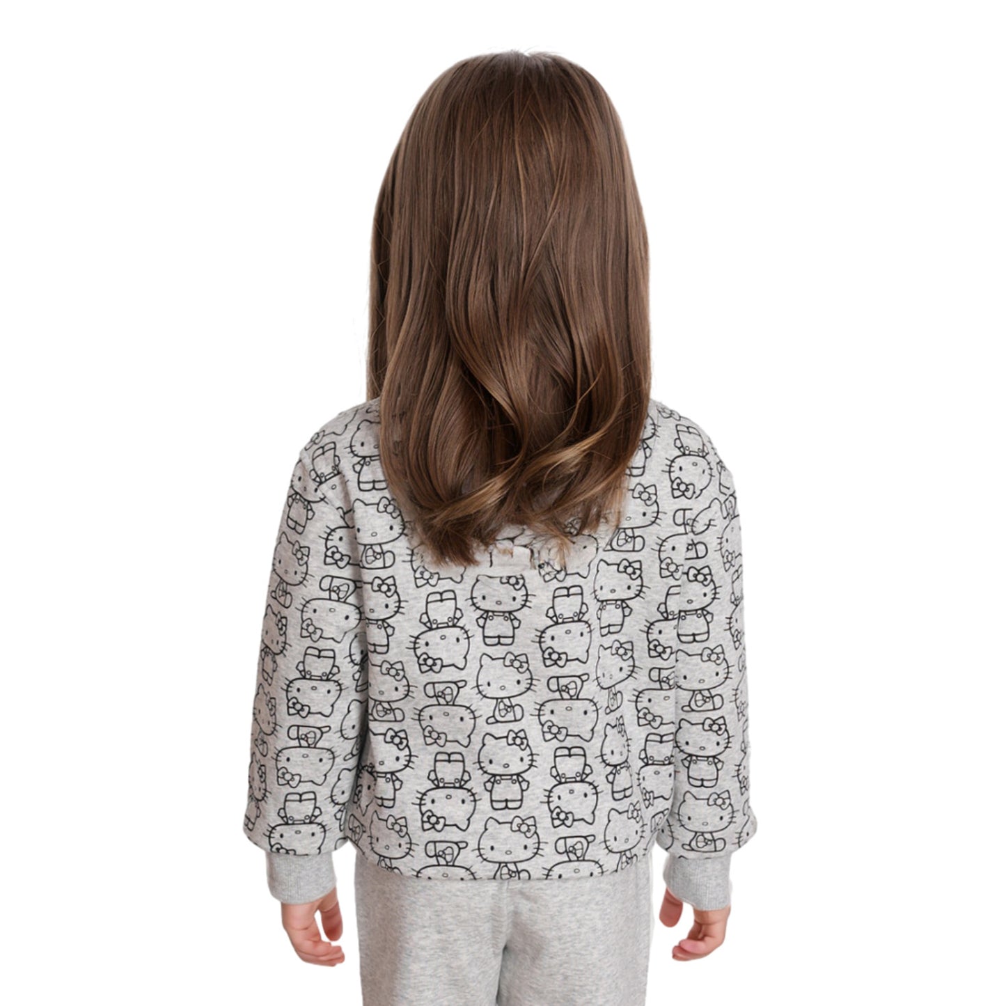 Polerón Hello Kitty Gris