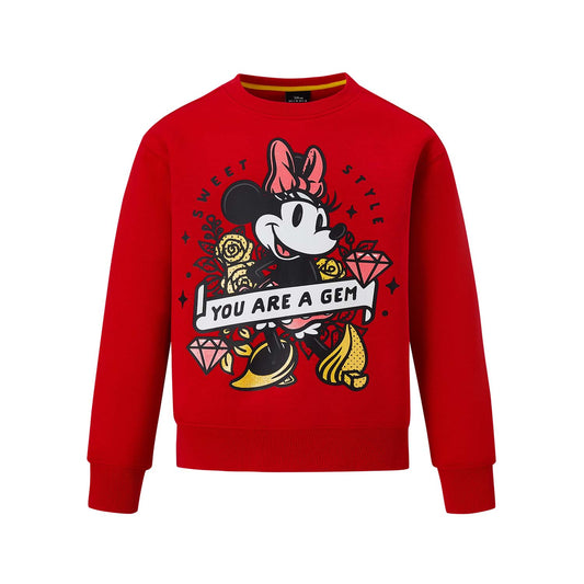 Polerón Minnie Mouse Rojo