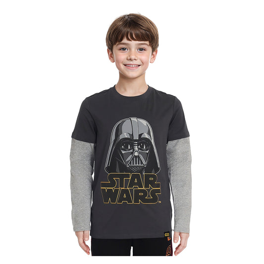 Polera Star Wars Darth Vader Gris