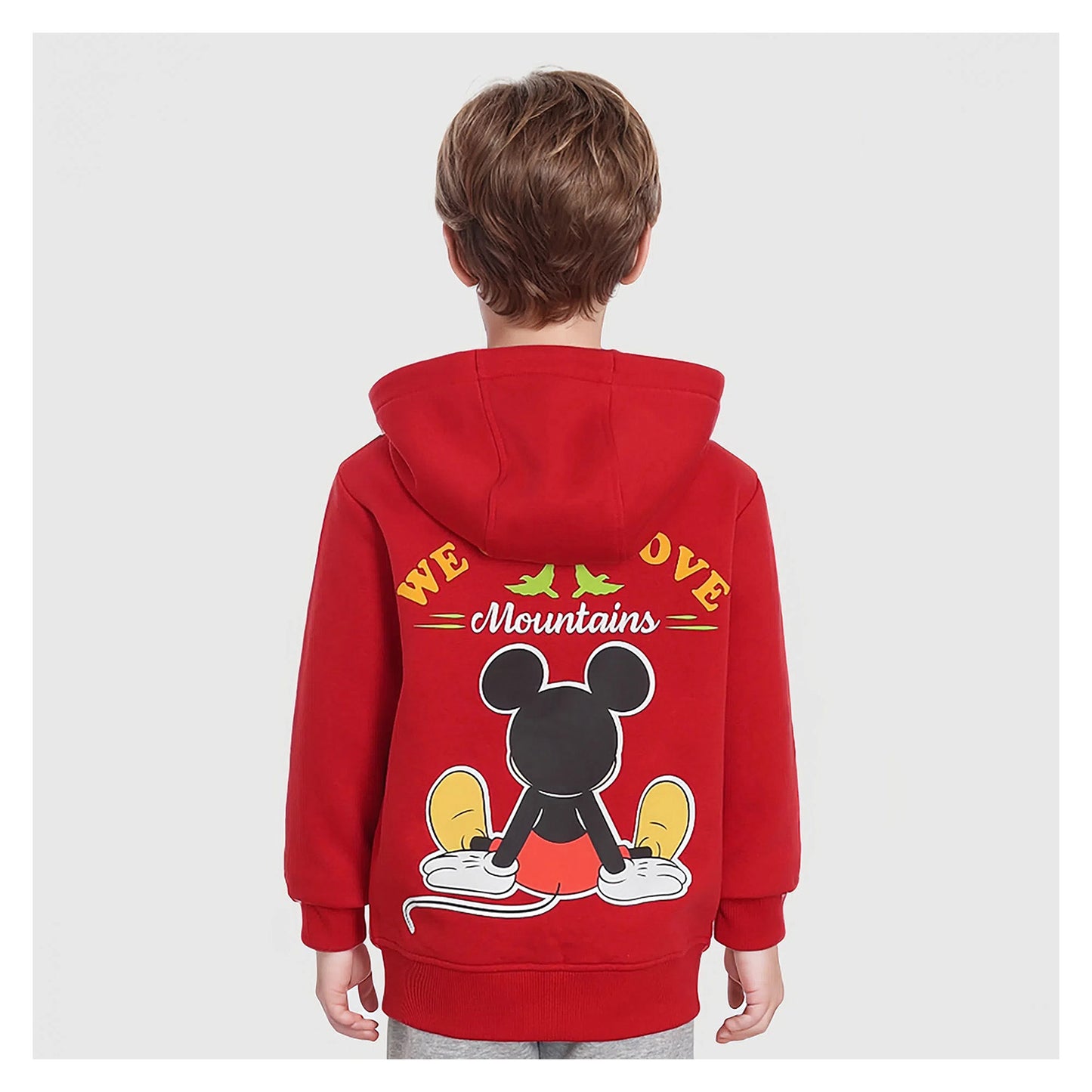 Polerón Mickey Mouse Rojo