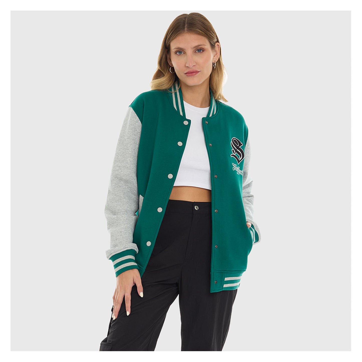 Polerón Slytherin Verde