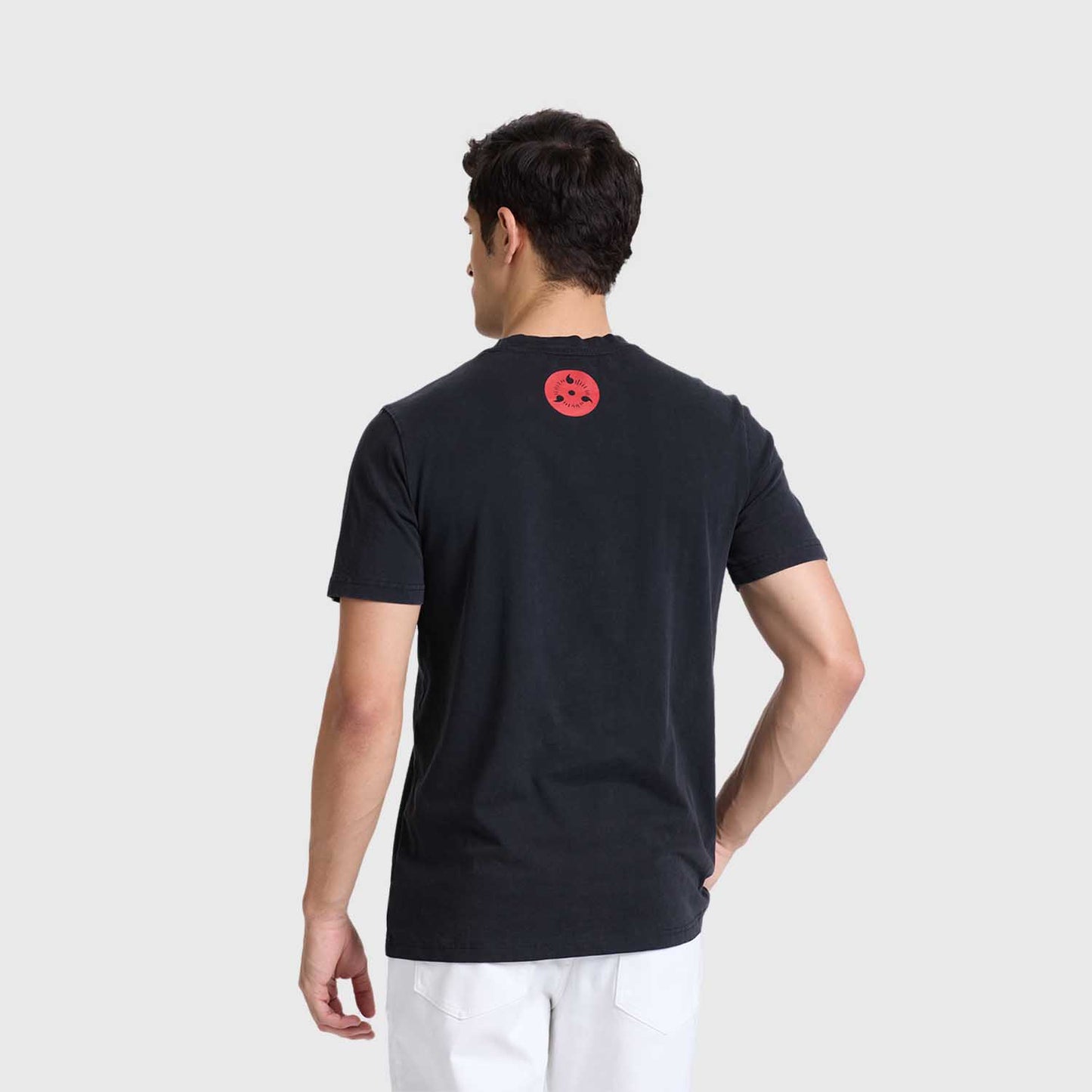 Polera Naruto Sharingan Negro