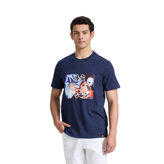 Polera Dragon Ball Goku y Jiren Azul