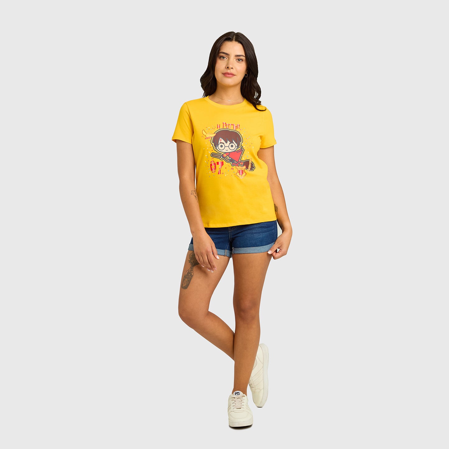 Polera Harry Potter Amarillo