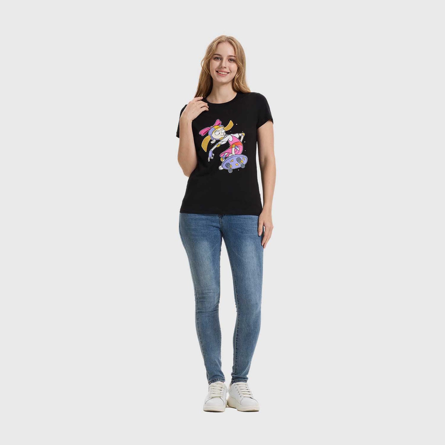 Polera Nickelodeon Hey Arnold Negro