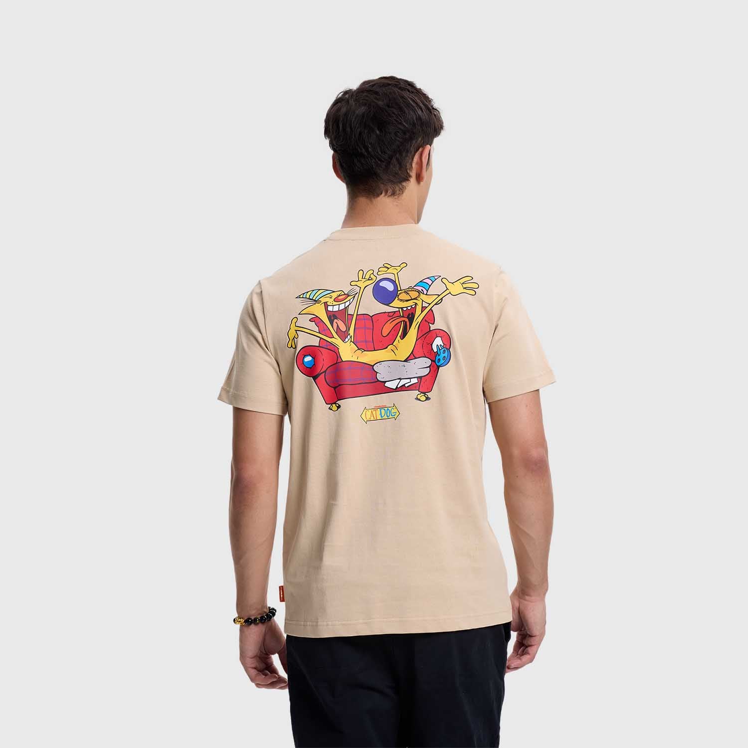 Polera Catdog Beige
