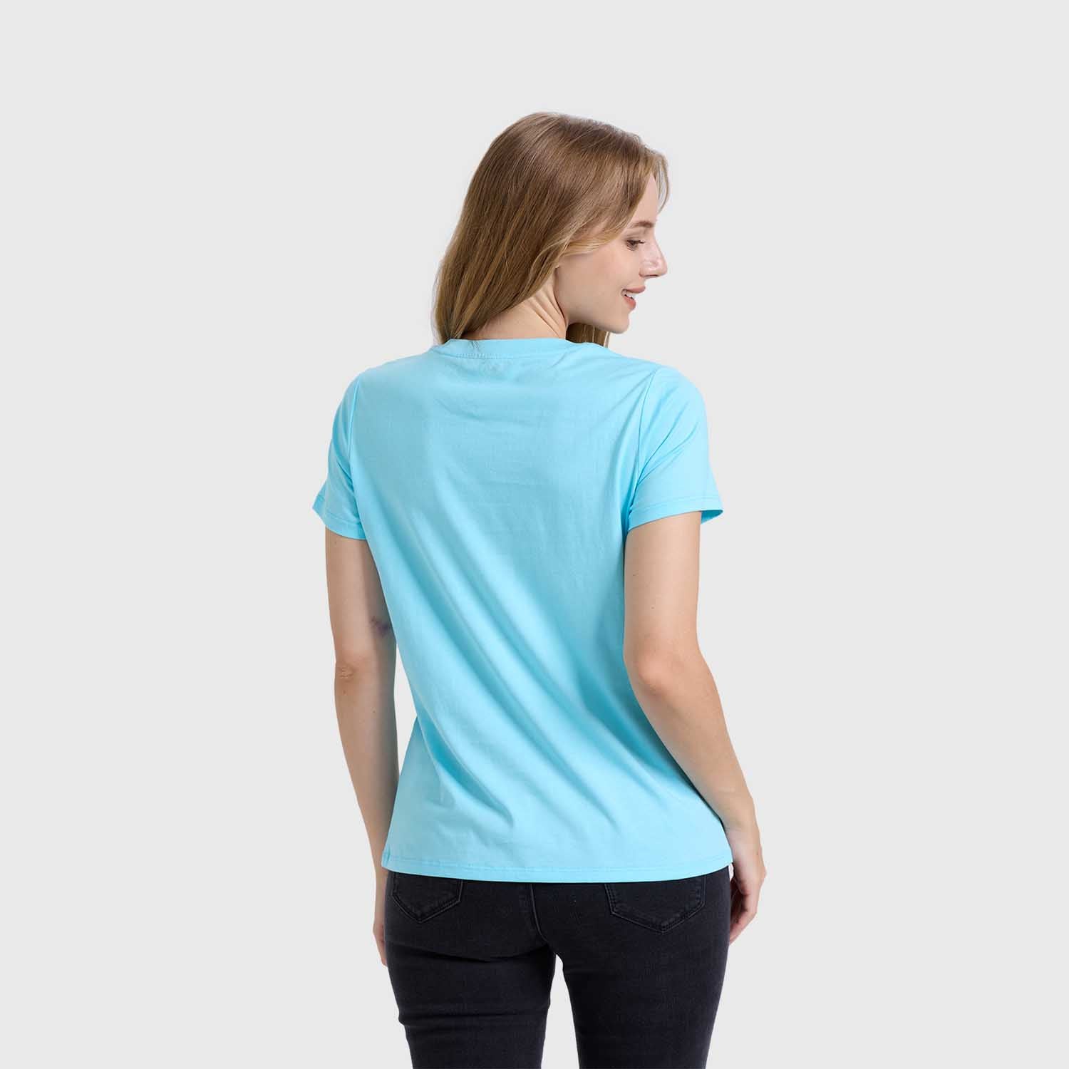 Polera Mickey Y Sus Amigos Celeste