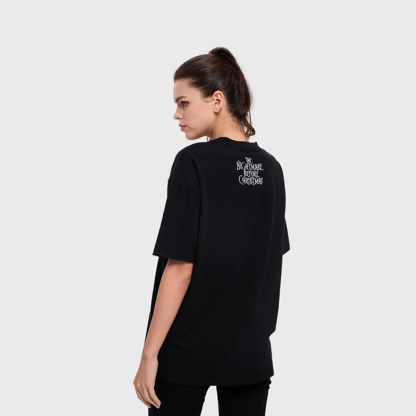 Polera Mujer El Extraño Mundo De Jack Negro