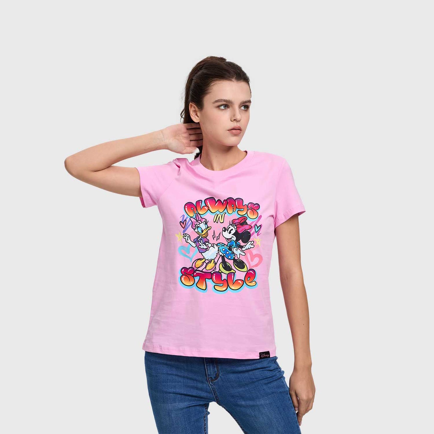 Polera Mickey Y Sus Amigos Rosado
