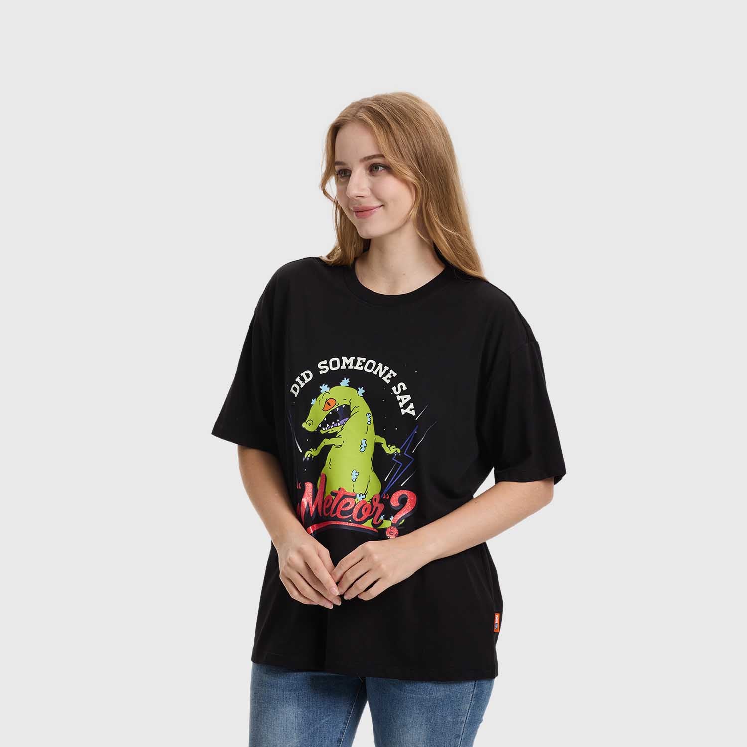 Polera Rugrats Reptar Negro