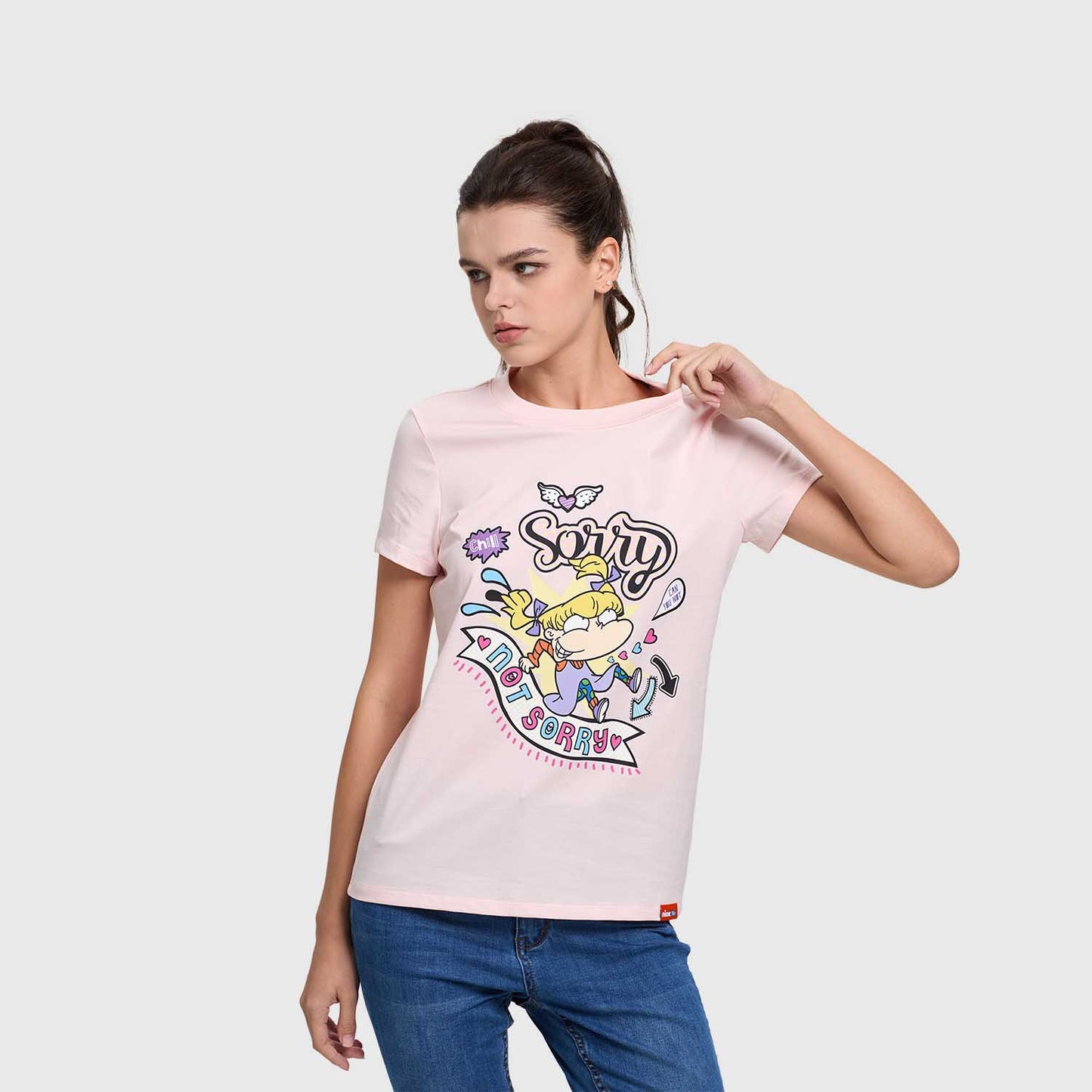 Polera Mujer Rugrats Rosado