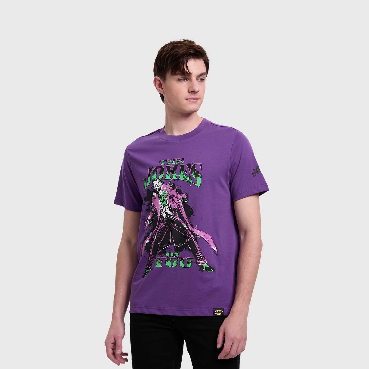 Polera DC Joker Morado