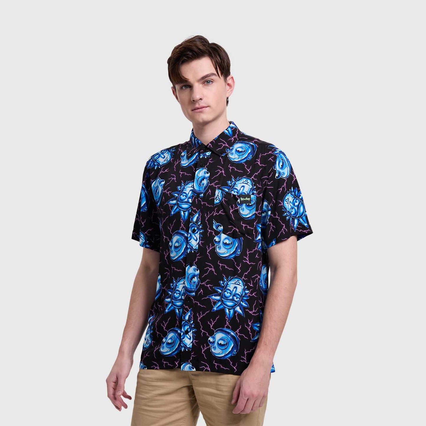Camisa Rick & Morty Negro