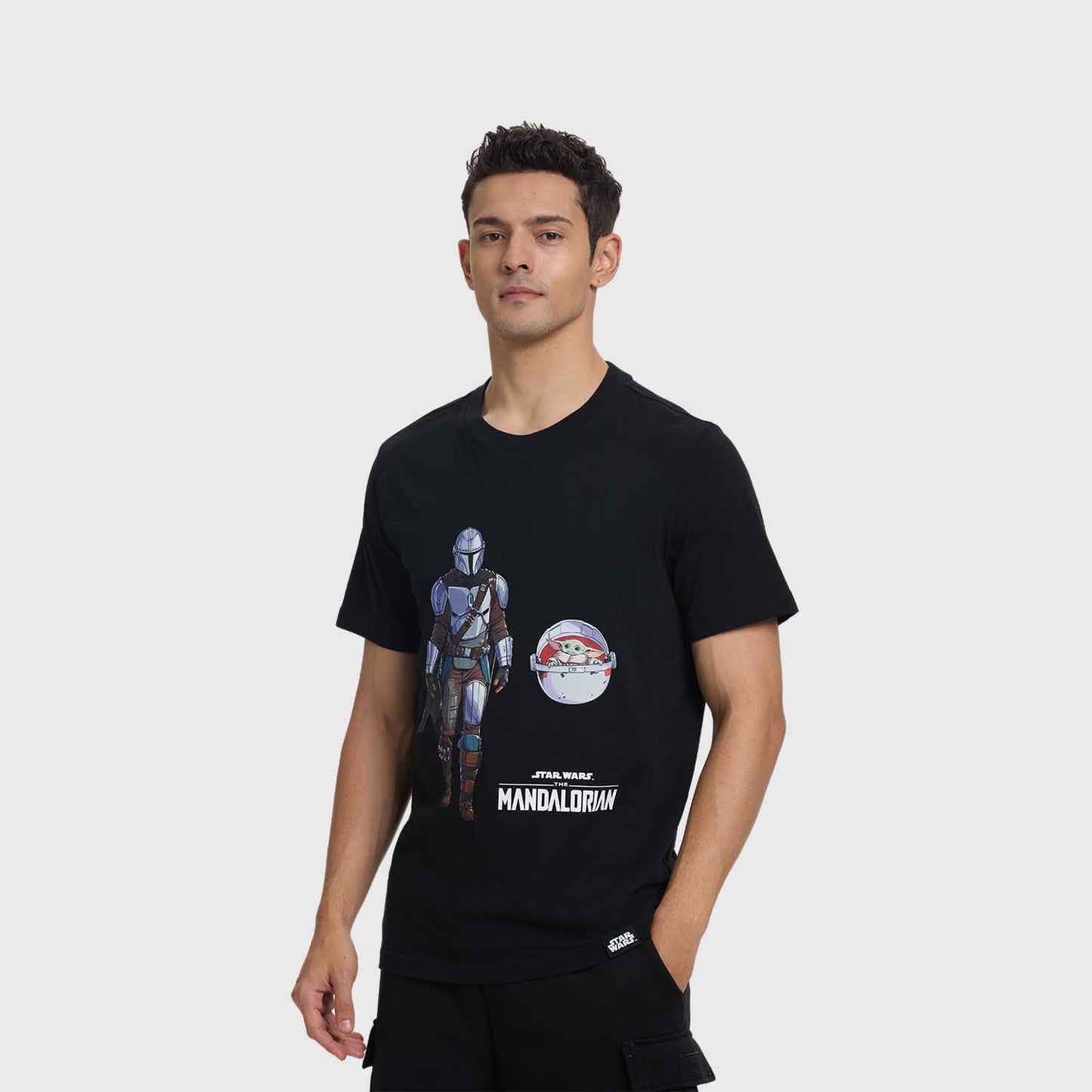 Polera Mandalorian Negro